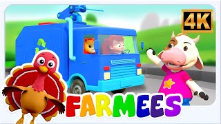 Clean Up Crew - Wheels on the Garbage Truck & Nursery Rhymes for Babies