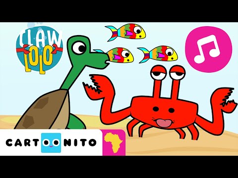 Crazy Song 🎵 Fun Dance with Sea Animals 🌊 | Songs for Kids | Clawlolo 🦀 | Cartoonito Africa