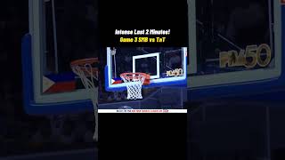 SMB vs Tnt Game 3 Intense Last 2 Minutes | #smbvstnt #pba50 #shorts