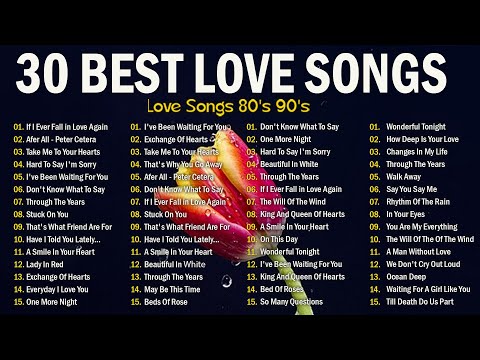 Lionel Richie, Air Supply, MLTR, Westlife,Bee Gees 💦 Greatest Hits Old Love Songs 70s 80s 90s