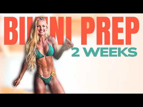 2 Weeks of Bikini Prep: Bikini Fitting, Diet Changes, PRs & Real Talk