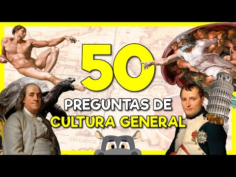 50 PREGUNTAS de CULTURA GENERAL 🤓😛 (Prueba con opciones)