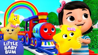 Choo Choo Goes The Train!🚂  | 🚌Wheels on the BUS Songs! 🚌 Nursery Rhymes for Kids
