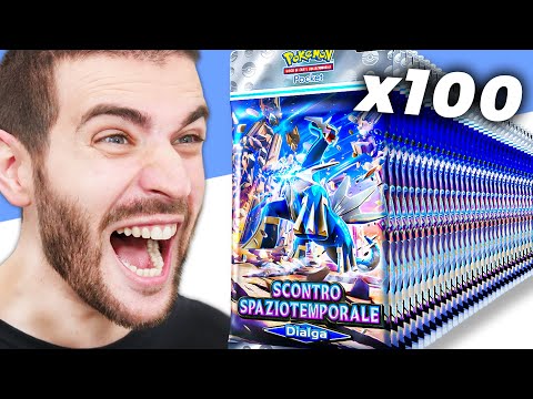 Ho Aperto 100 Bustine su TCG Pocket | Scontro Spaziotemporale Dialga