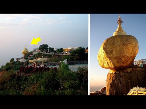 TEMPLO QUE DESAFÍA LA GRAVEDAD EN MIANMAR