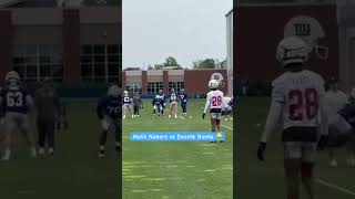 training camp battles 😮‍💨 #newyorkgiants #nygiants #viral #explore #explorepage