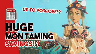 ALL OF THESE MONSTER TAMING GAMES ARE ON SALE RIGHT NOW!