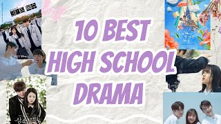best high school Korean drama | must watch dramas| #kdrama #highschool