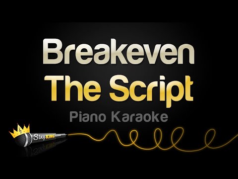 The Script – Breakeven (Piano Karaoke)