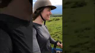 “She rides motorcycles across continents… but THIS horse ride?! 😭🐎🔥”