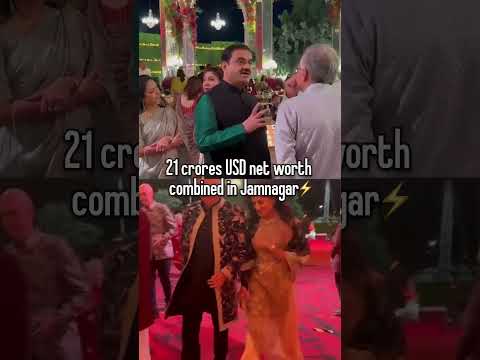 All Billionaire are united at anant ambani pre wedding ceremony ?