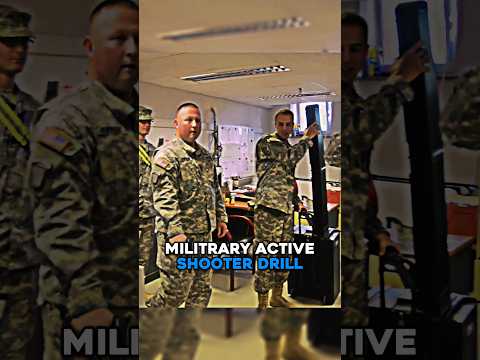 Military Active Shooter Drill
