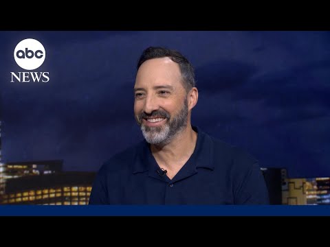 YouTube video thumbnail: Actor Tony Hale Talks Portraying Grief Through ‘Comedic Horror’ in New Movie