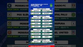 Jadwal Liga 2 Pekan 23 - PSIS Semarang vs Barito Putera #liga2 #pegadaianchampionship