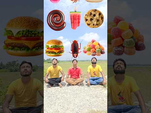 Three brother's eating challenge vfx magical video #vfxmantu #shorts