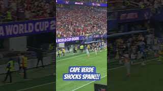 WHAT A GAME!! (Full video to come) #football #worldcup #capeverde #spain