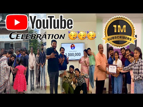 1 Million Celebration 🥳 | Party | Blind School | Eye Donation | Samrat Shetty | Subscribe