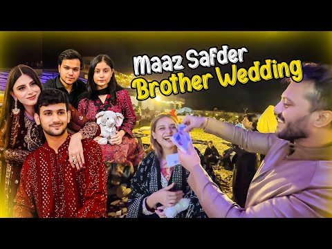 Maaz Safder Brother Wedding Event 😍 Bohat Enjoy Kiya Aj 😇