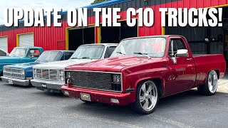 CANDY RED C10 GETS INTRO WHEELS!
