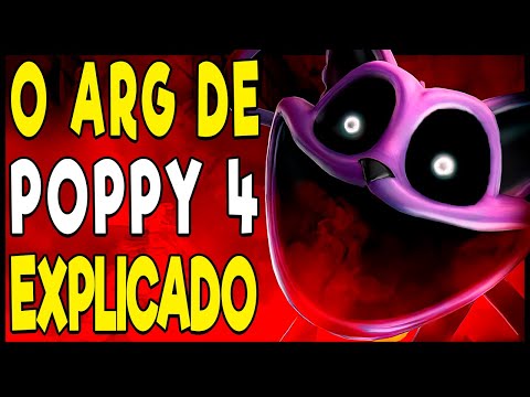 🚨URGENTE! Trailer FINAL do ARG de Poppy Playtime 4 está CHEGANDO!? Entenda a MENSAGEM do Vilão!