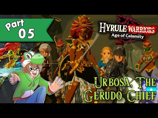 Hyrule Warriors: Age of Calamity Very Hard walkthrough Part 5 - Urbosa Strikes Back!