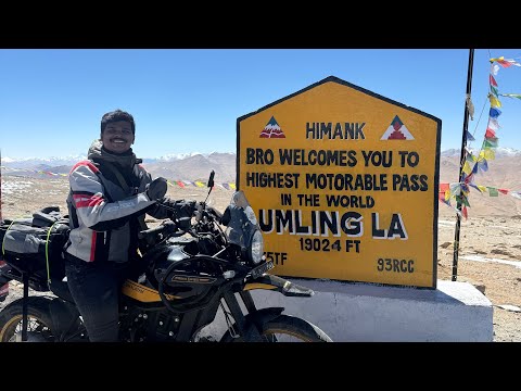 Ladakh Bike Ride Day 2 – Umling La Pass: World’s Highest Road Reached| Telugu Vlog | Raju Kanneboina