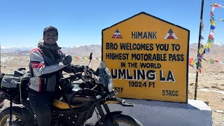Ladakh Bike Ride Day 2 – Umling La Pass: World’s Highest Road Reached| Telugu Vlog | Raju Kanneboina