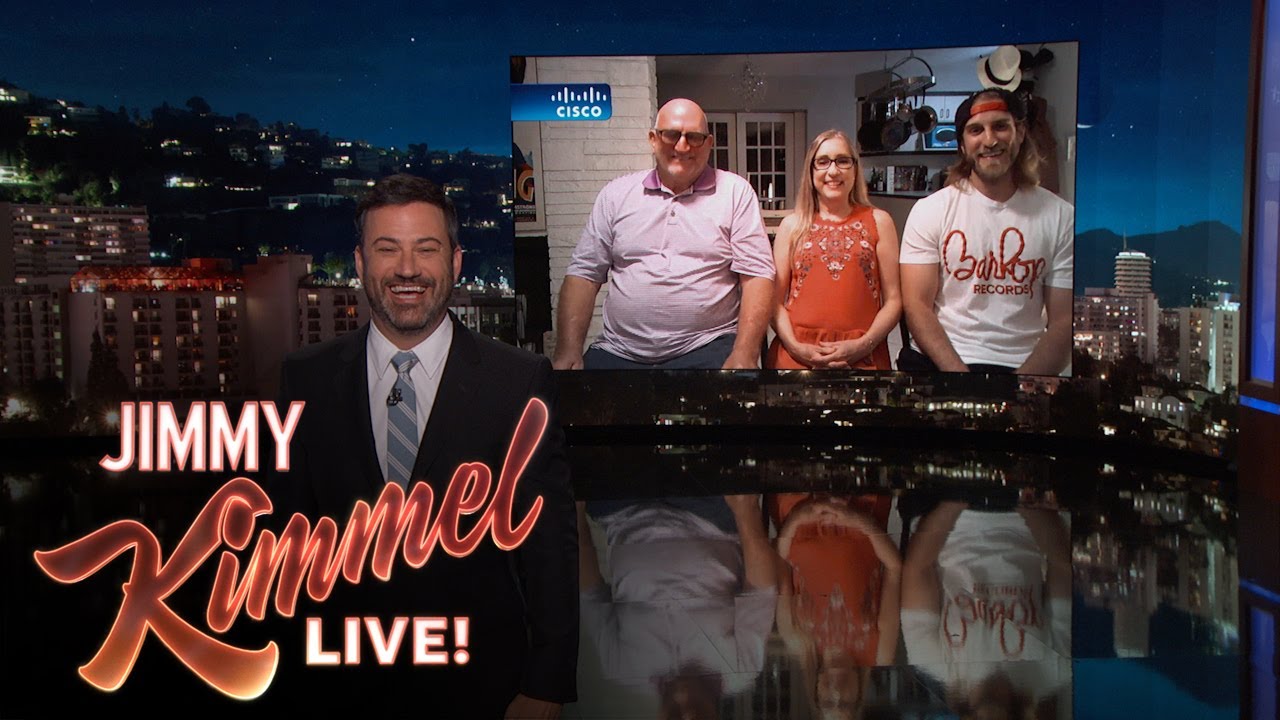 Jimmy Kimmel Interviews Family Attacked by Mystery Sausage
