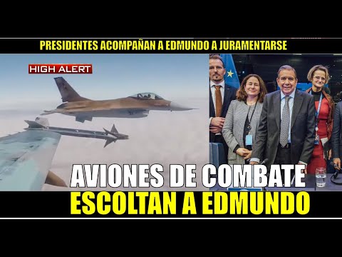 URGENTE!!! Aviones de COMBATE acompañaran a  EDMUNDO junto a Presidentes a juramentarse