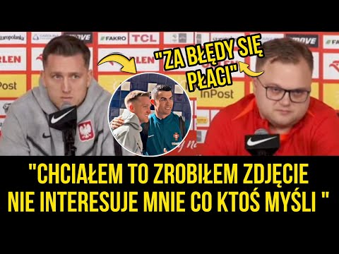 GORĄCO NA KONFERENCJI | ZIELIŃSKI "CHCIAŁEM ZDJĘCIE Z RONALDO KOGO TO OBCHODZI?" | BŁĄD Z ŚWIDERSKIM