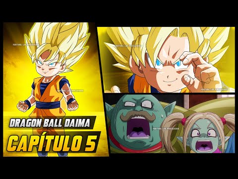 CAPÍTULO 5: RESUMEN | GOKU se TRANSFORMA en SUPER SAYAJIN | DRAGON BALL DAIMA