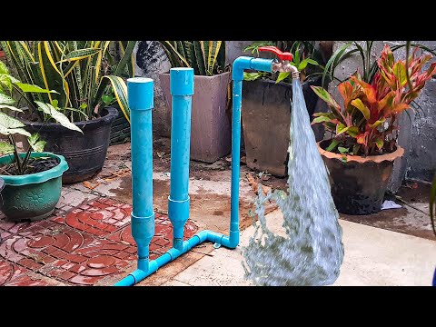 Free electricity | how to fix PVC pipe low water pressure #diy #fix #freeengergywaterpump