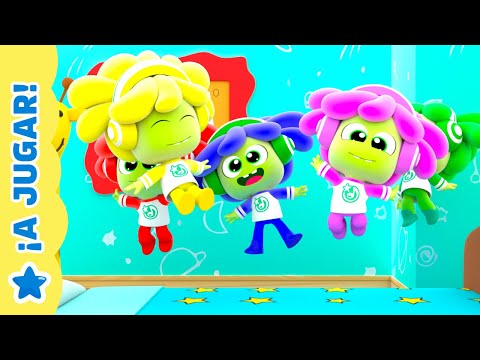 Cinco Saltando Colores | MINITUNS 💚 CANCIONES 🎵 VIDEOS PARA NIÑOS