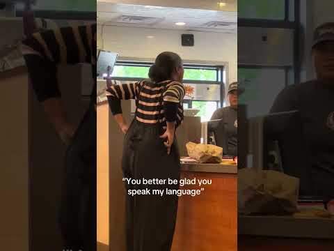 Woman Goes Off After Wendy's Employees Told Her She Was Rude