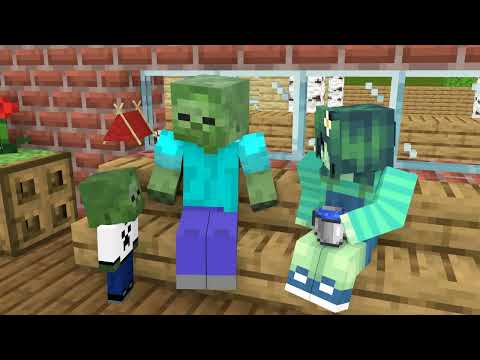 The Good Zombie Family - Minecraft Animation