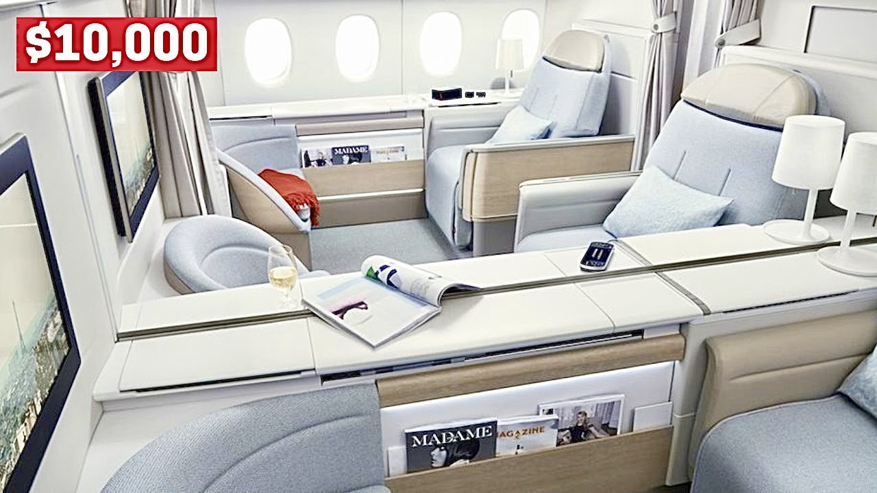 12 hrs on Air France First Class - From Paris to Mexico City - Trek Trendy