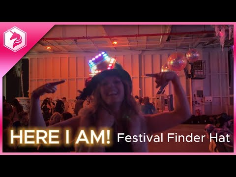 HERE I AM Arrow Festival Finder Headband Tutorial with WLED #adafruit