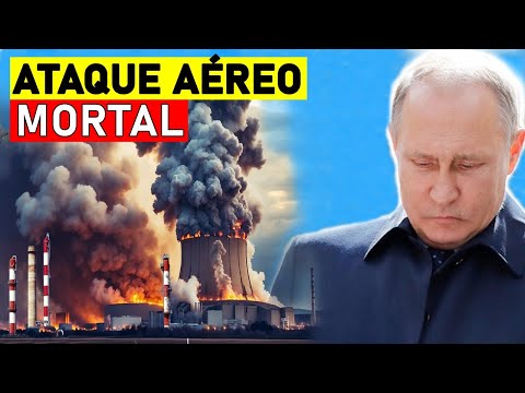 ATAQUE AÉREO MORTAL en el corazón de Rusia: Ucrania convirtió la base aérea de Putin en un infierno!