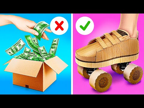 RICO VS POBRE 💰|| Trucos de Pintura Locos e Ideas de Arte de 123 GO! GOLD