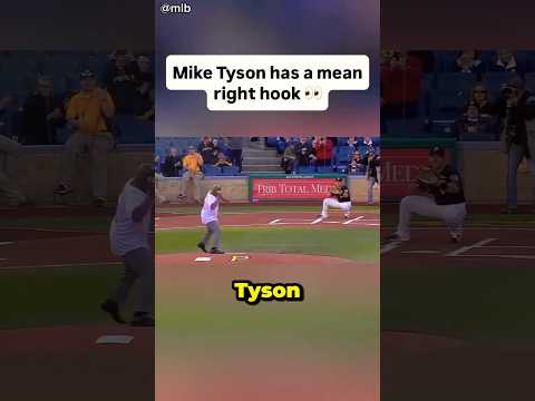Mike Tyson Threw the Worst First Catch I've Ever Seen!