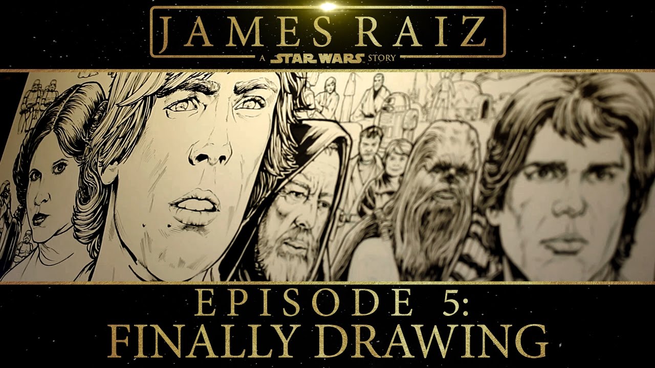 Star wars story episode 05: finally drawing
