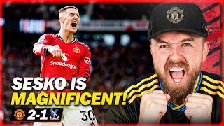 BRUNO 100 CLUB!! SESKO YOU BEAUTIFUL MAN! | Man Utd 2-1 Crystal Palace