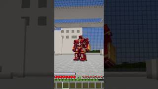 HOME ARANHA DOURADO CONTRA HULKBUSTER NO MINECRAFT #spiderman #minecraft