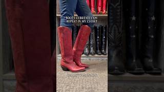 Turns out these are all from my Justin Boots collection! Shop the new styles now, link in bio 👢