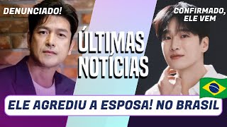 Lee Jee Hoon agrediu a esposa e foi denunciado! Astro Onew, de descendentes do sol, vem ao Brasil e+