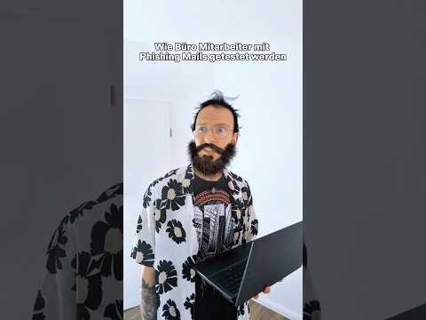 Wie Büro Mitarbeiter mit Phishing Mails getestet werden #büro #homeoffice #wfh #remotework #humor