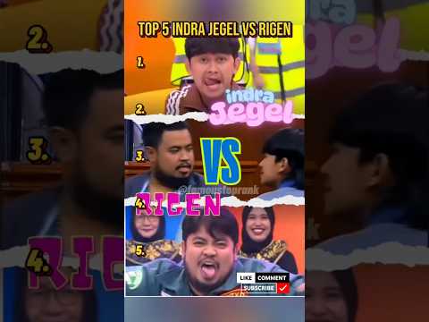 Top 5 RIGEN VS JEGEL Pasti Kocak! #shortsvideo #shortsviral #toptrending #lucu #beranda #fypシ゚viral