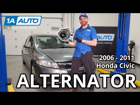 How to Replace Alternator 2006-2011 Honda Civic