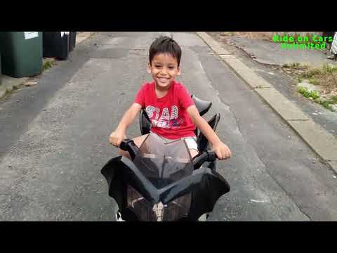 Little Boy Back road Batman Ride On Compilation
