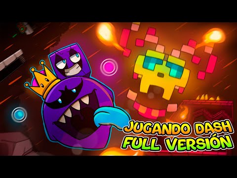 !!!JUGANDO EL NUEVO NIVEL DASH FULL VERSIÓN!!! | Geometry Dash 2.2